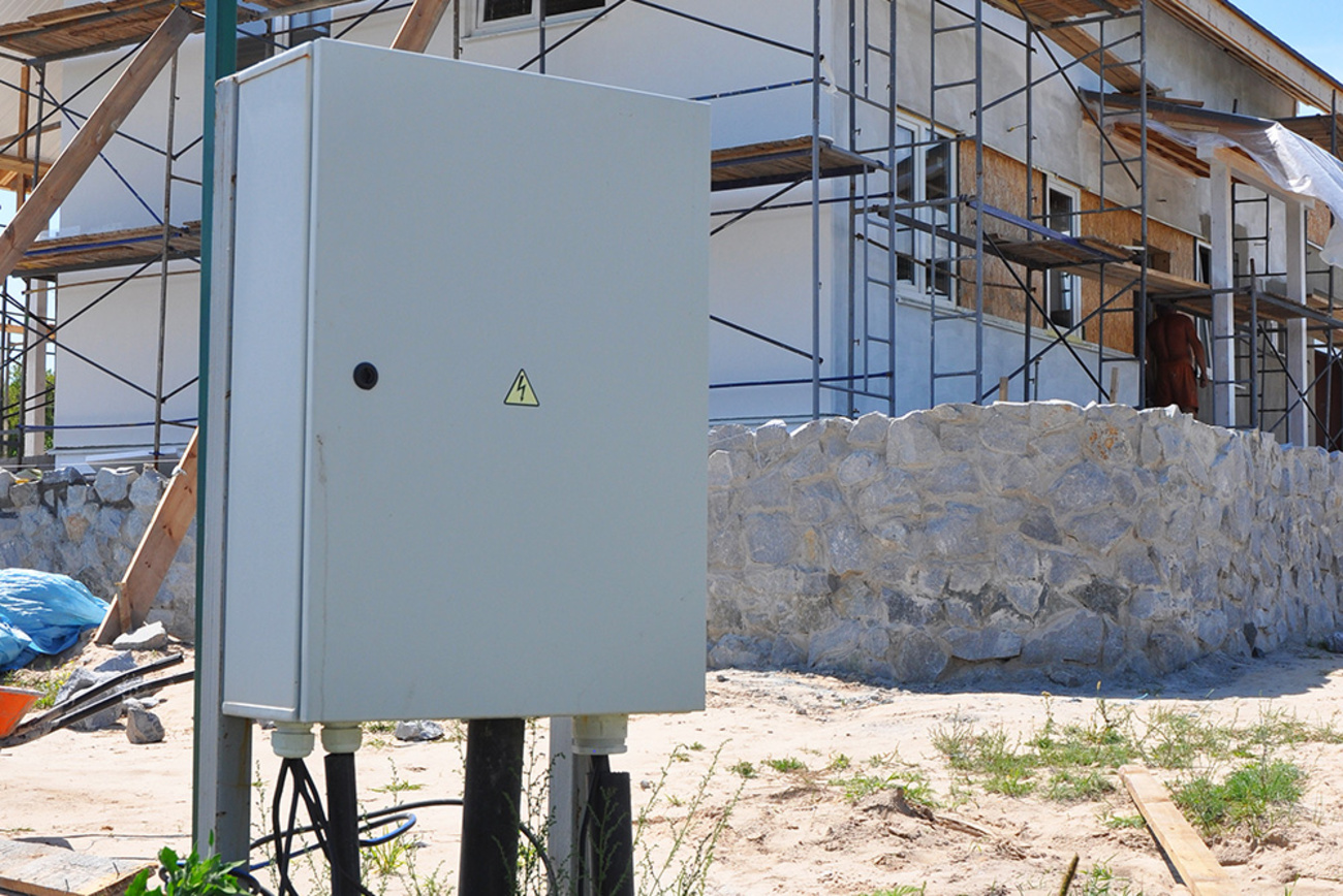 Baustrom bei Elektromeister Sven Zake in Rogätz