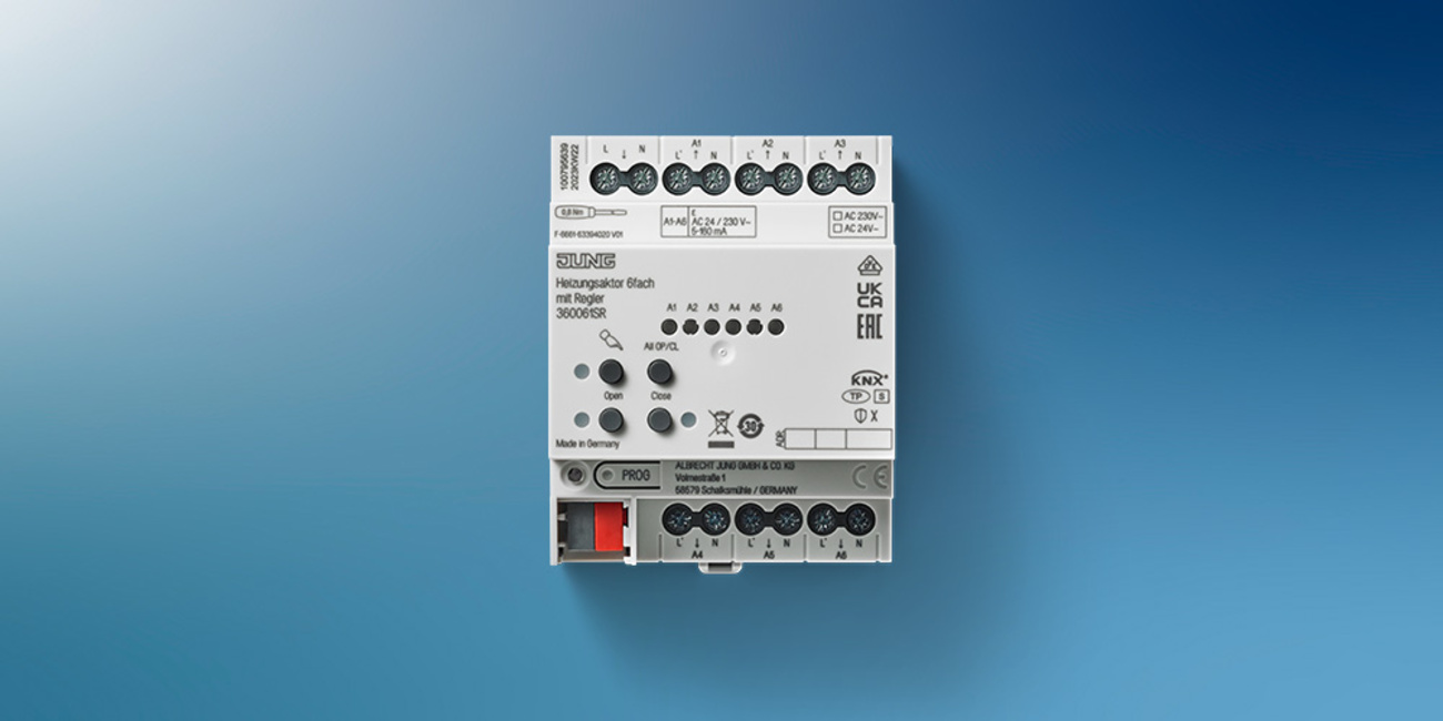 KNX Heizungsaktor 6-fach bei Elektromeister Sven Zake in Rogätz