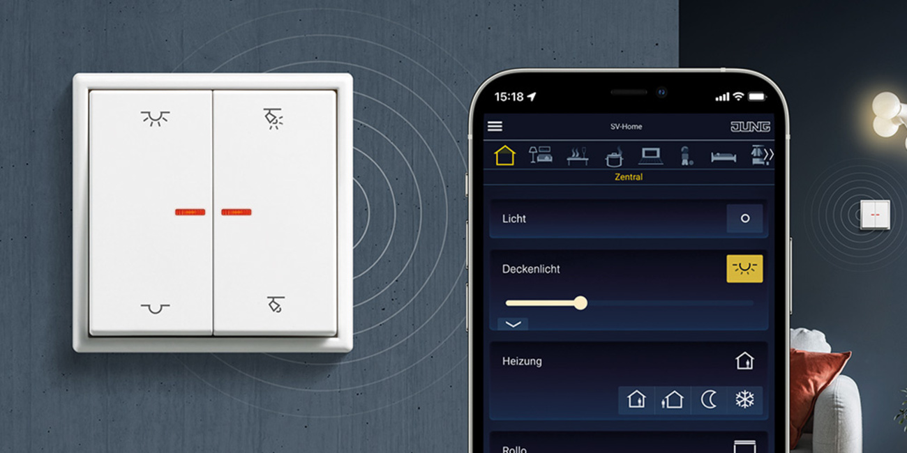 KNX RF Taster bei Elektromeister Sven Zake in Rogätz